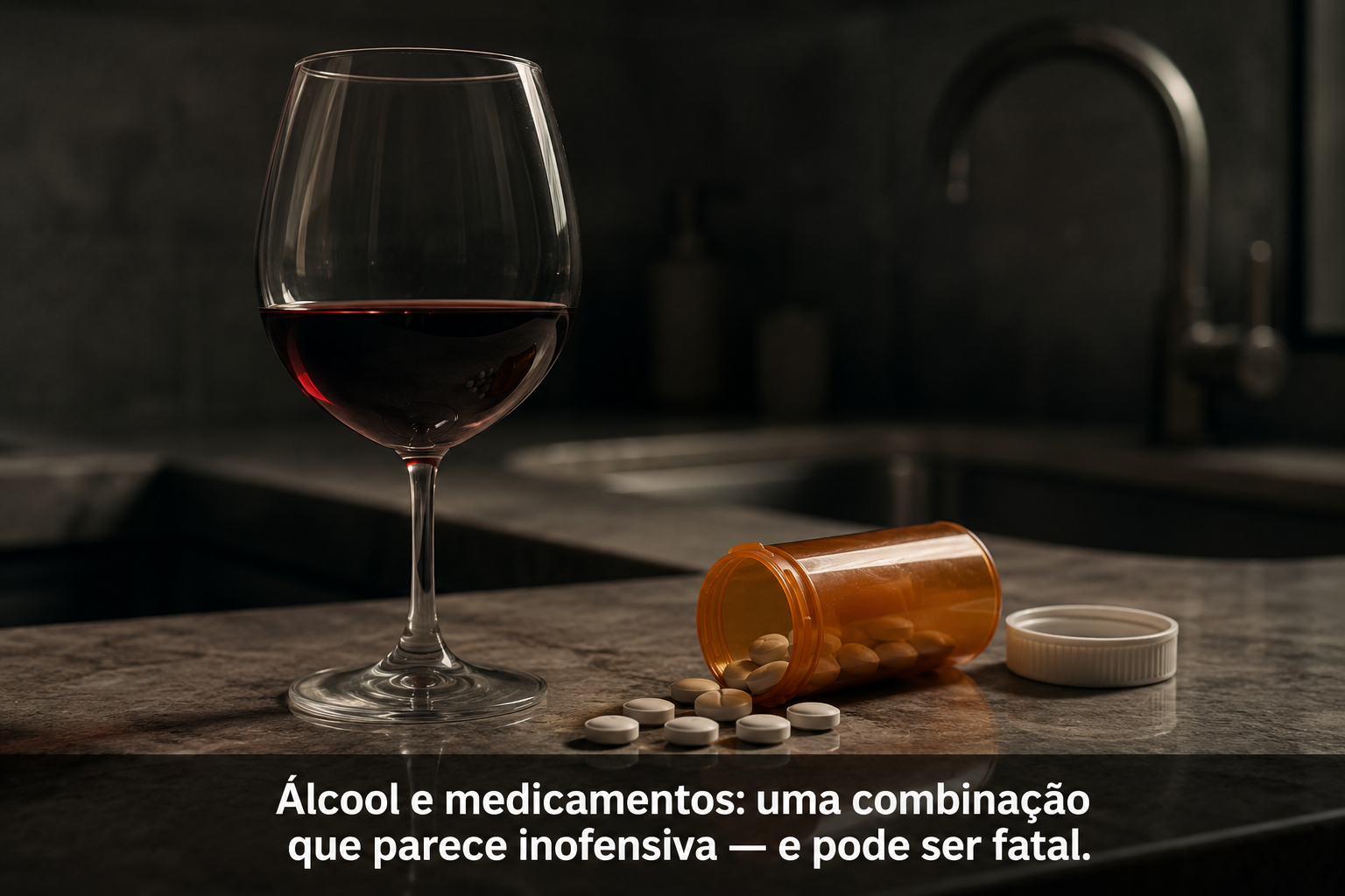 Como o Álcool Interage com os Medicamentos