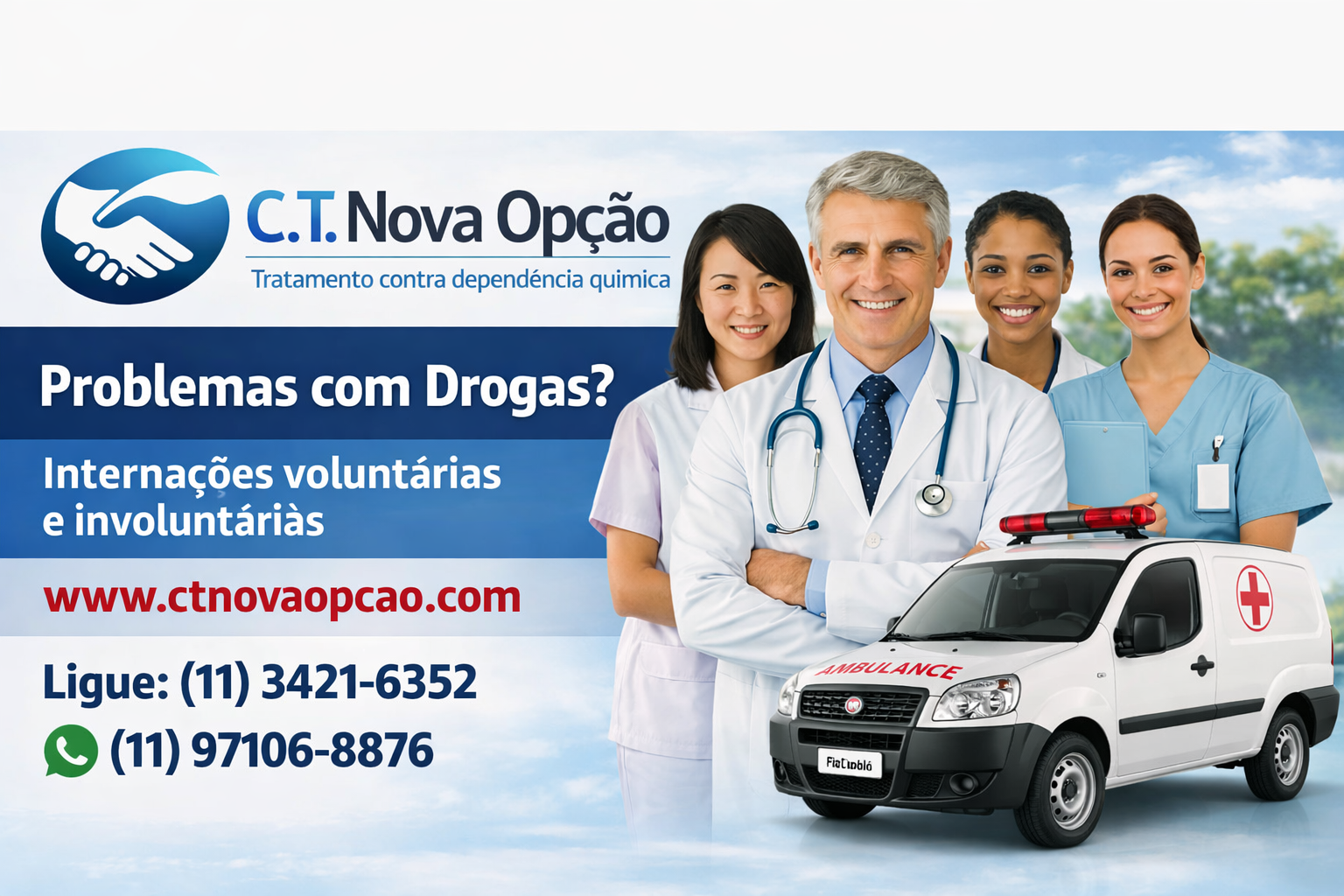 Clinica de reabilitação em São Paulo